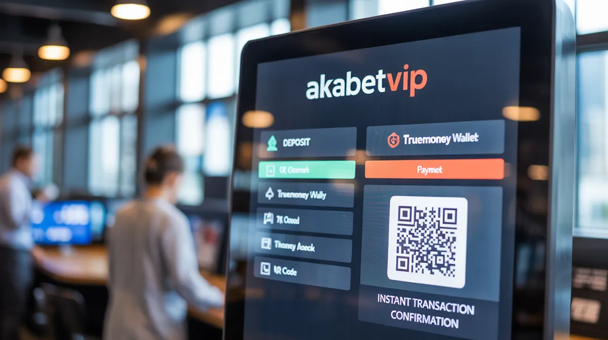 ระบบฝาก-ถอนเงินออโต้ AKABETVIP แสดงขั้นตอนง่ายและรวดเร็ว